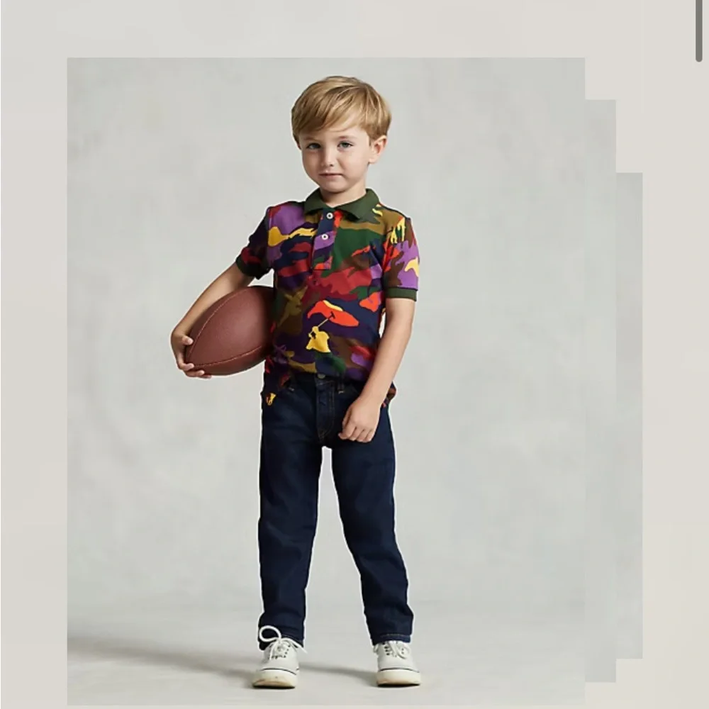 Polo Ralph Lauren polo shirt cotton age 4 boys preppy boys party